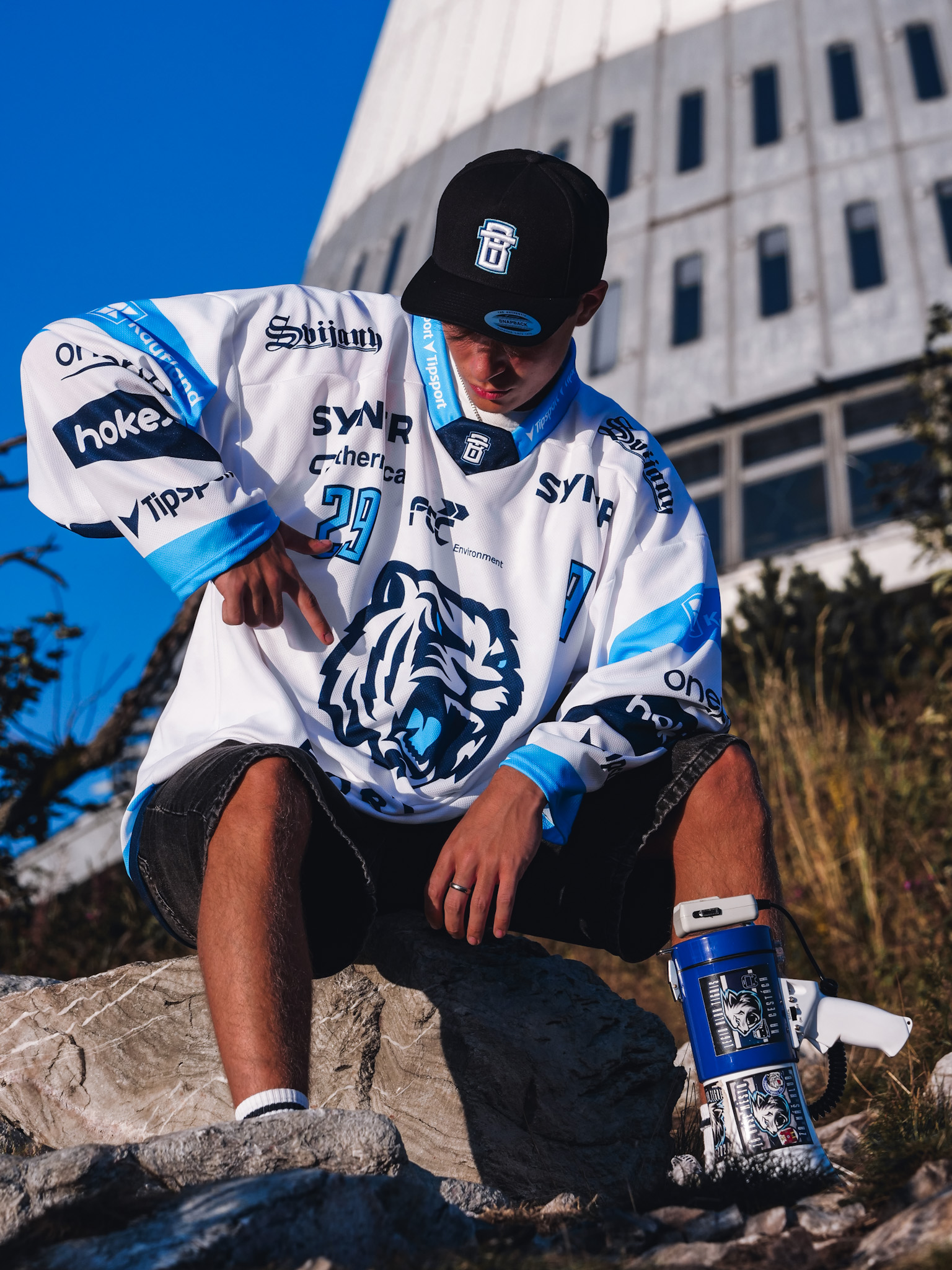 Dres ELH 25/26 replika modrý