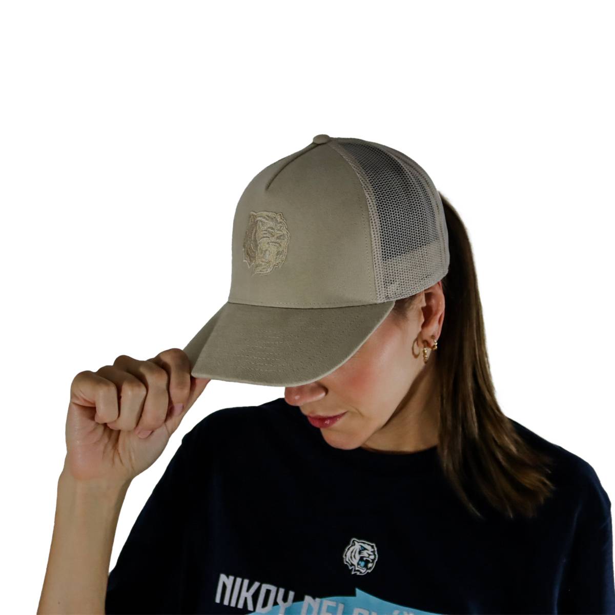 Kšiltovka béžová s logem