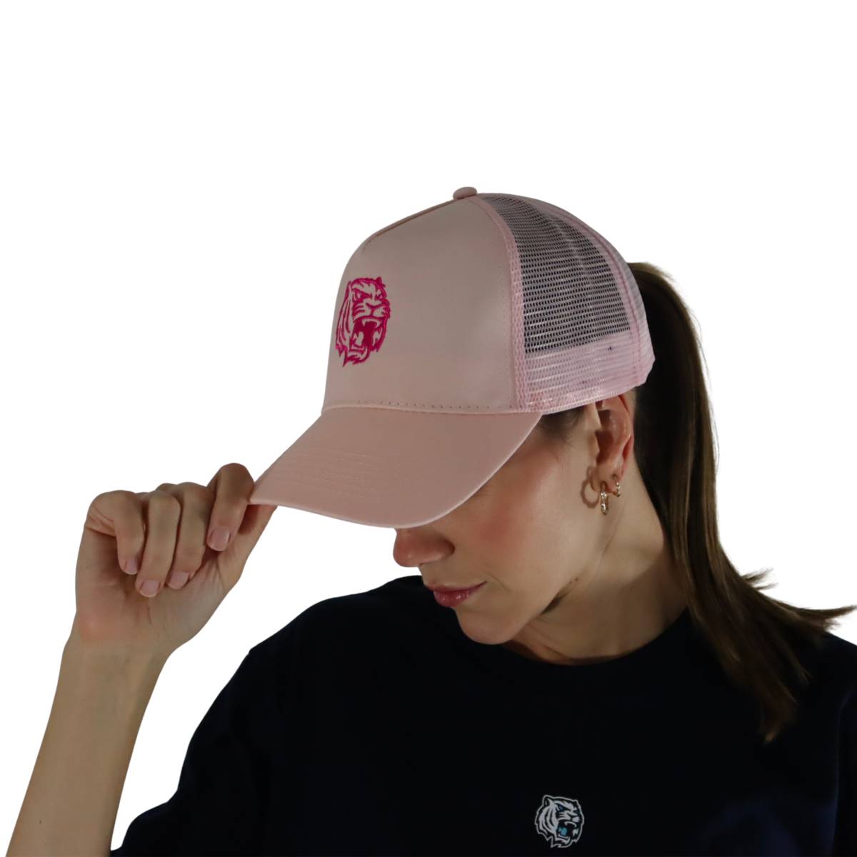 Kšiltovka růžová s logem