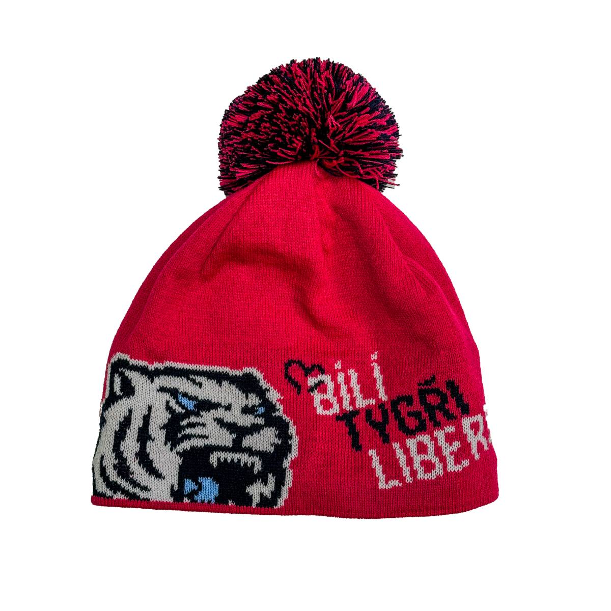 Čepice pletená dětská růžová