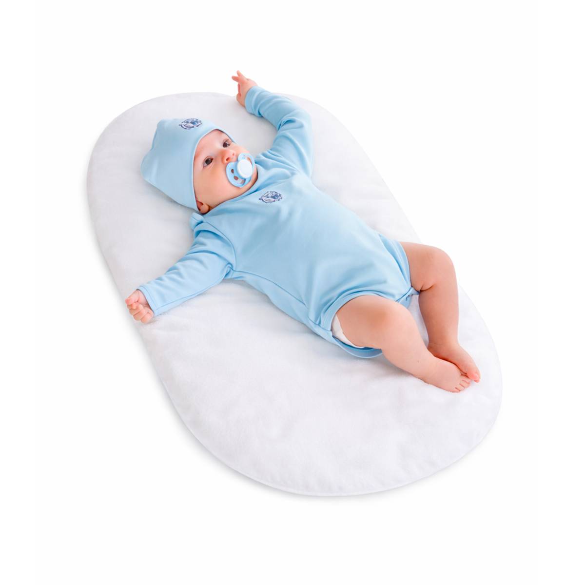 Body s dlouhým rukávem modré