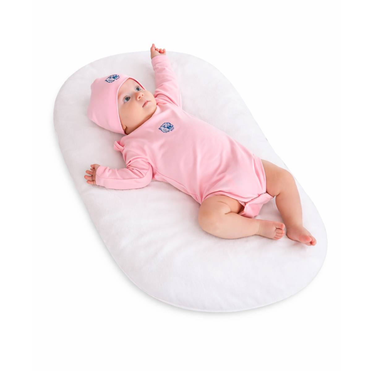 Body s dlouhým rukávem růžové