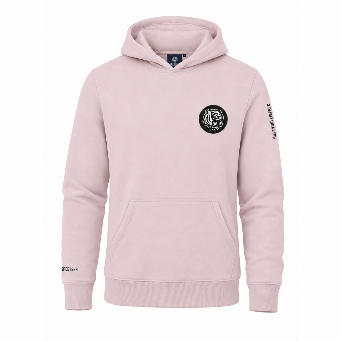 Mikina růžová s malým logem dětská
