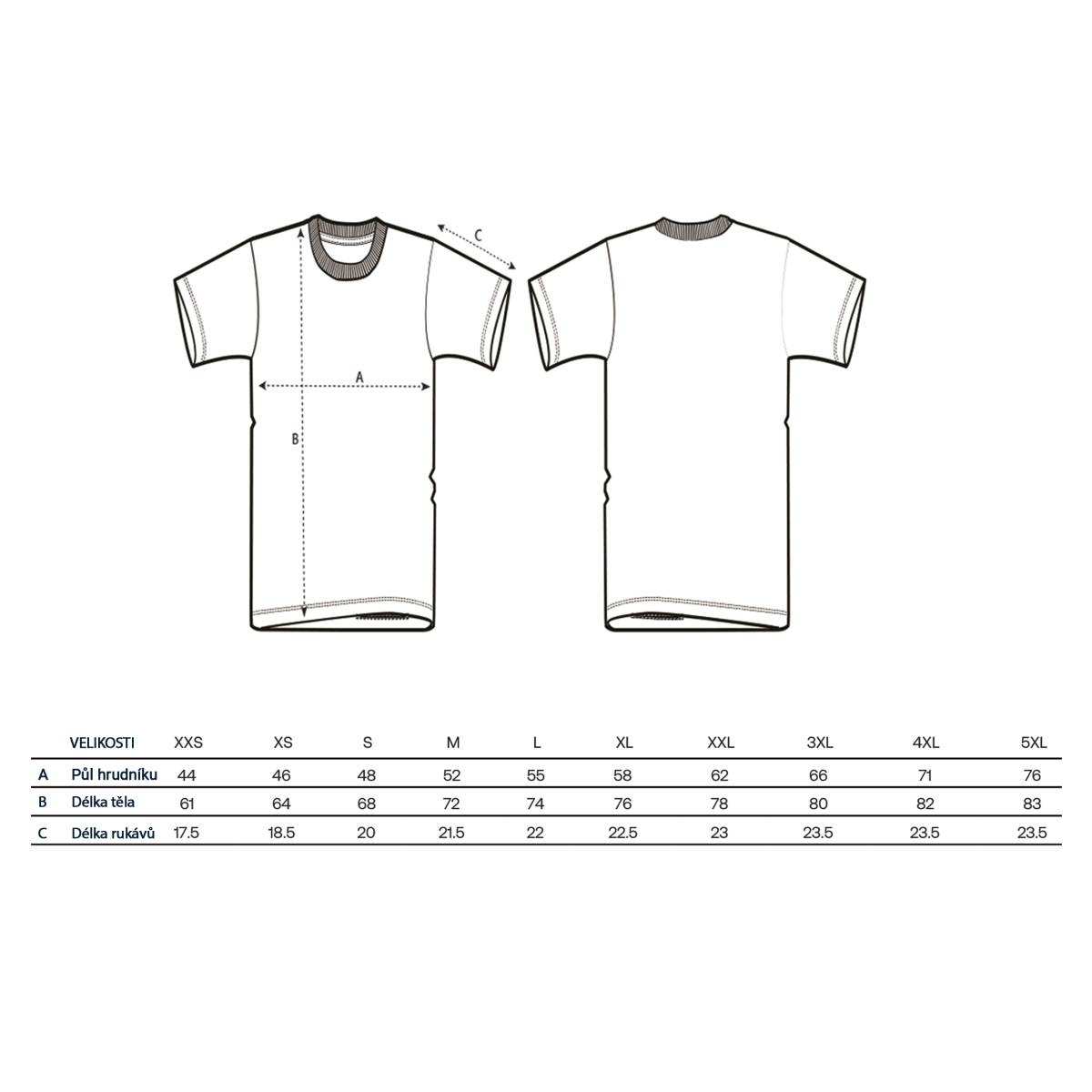 Triko šedé BT unisex