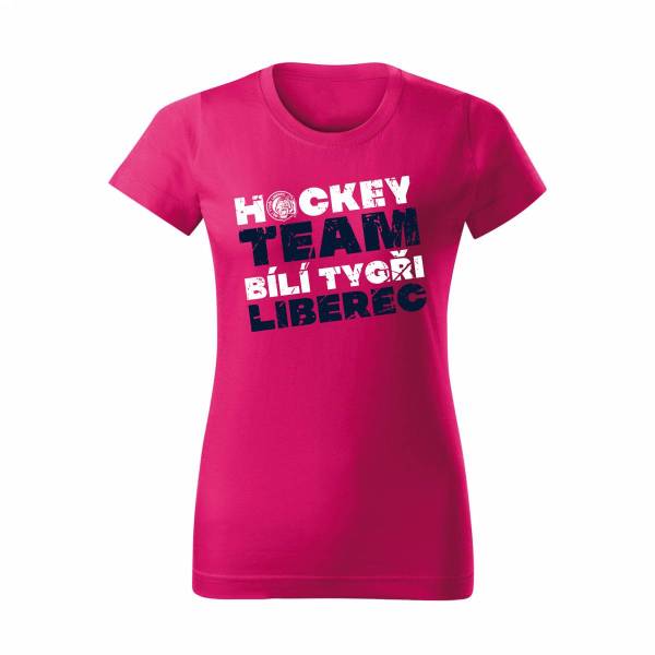 triko dámské Hockey team růžové