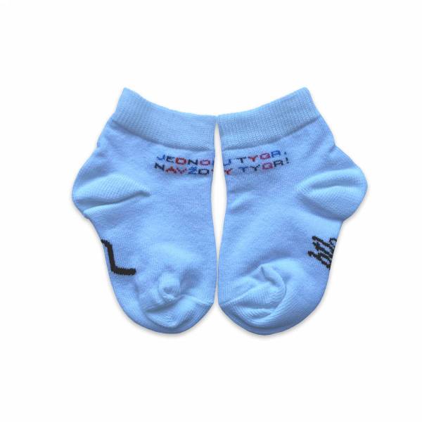 Ponožky kojenecké bílé