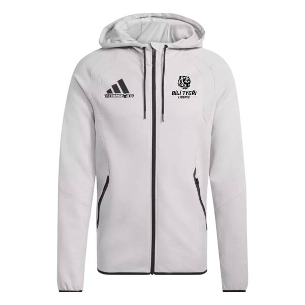 Mikina adidas sportovní šedá