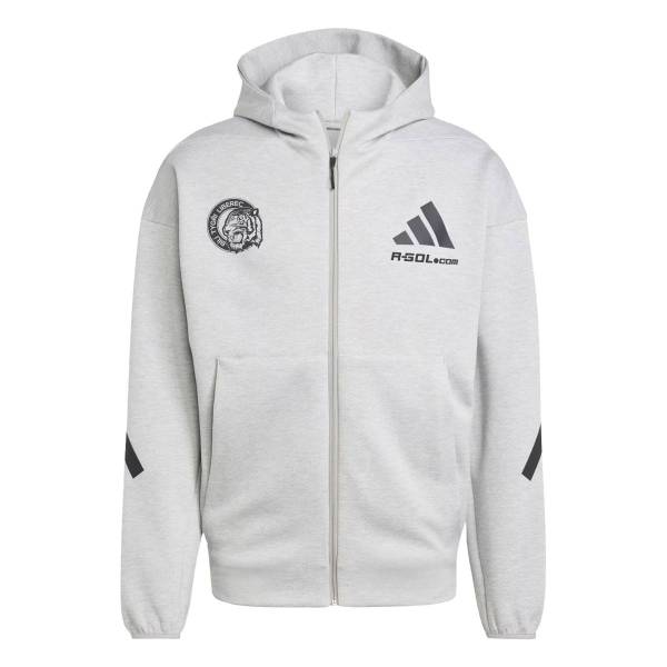 Mikina adidas šedá