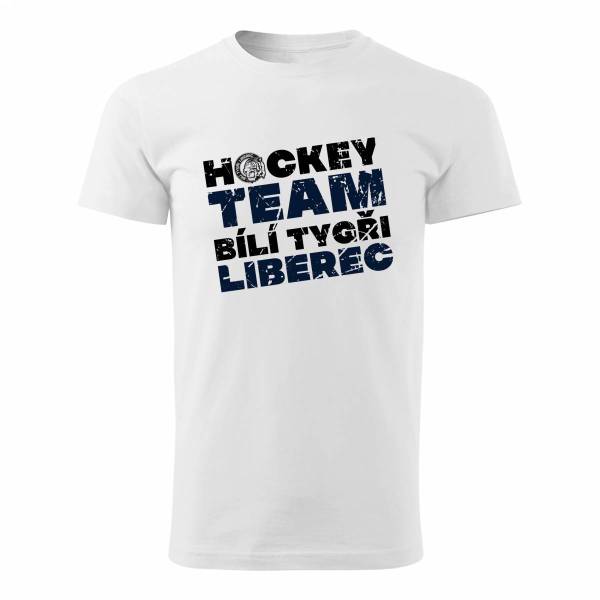 triko pánské Hockey team bílé