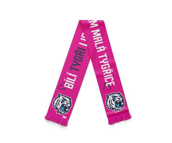 Šála dětská růžová