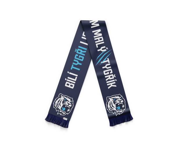 Šála dětská modrá