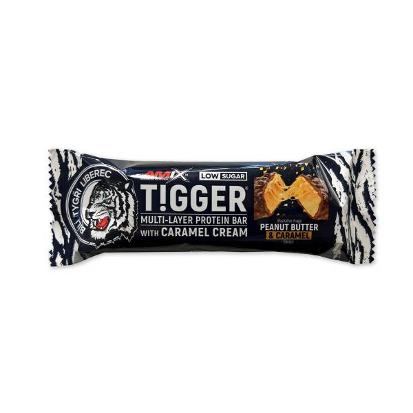 Tyčinka proteinová Tigger karamel