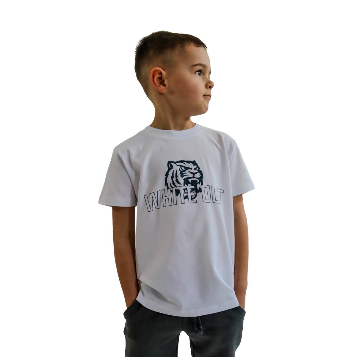 Triko bílé WHITE OUT dětské