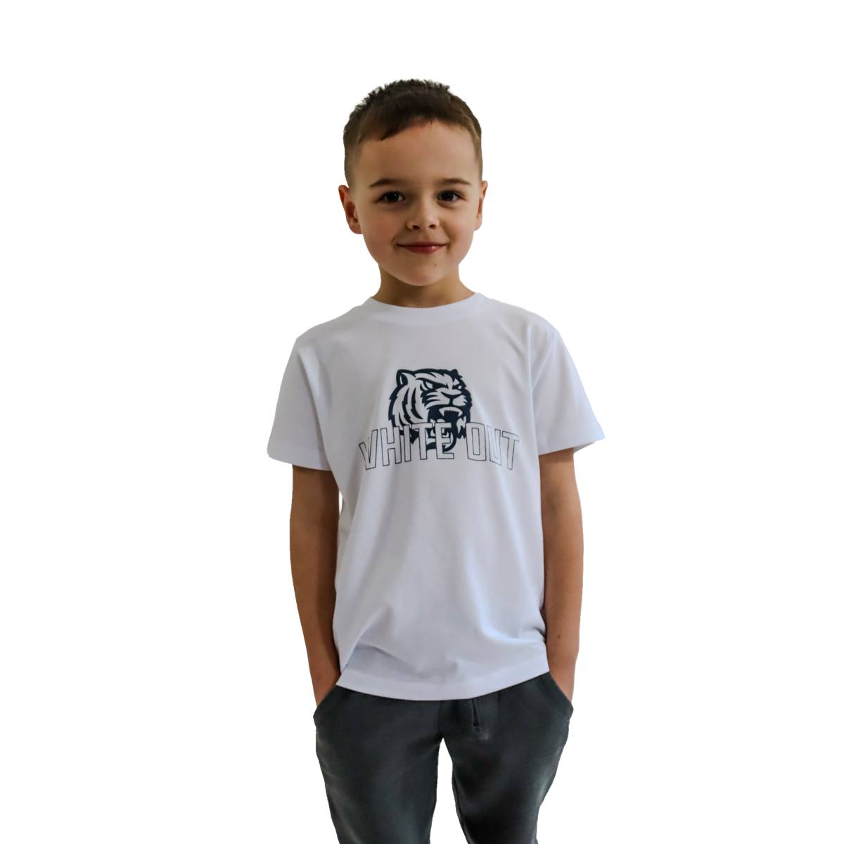 Triko bílé WHITE OUT dětské