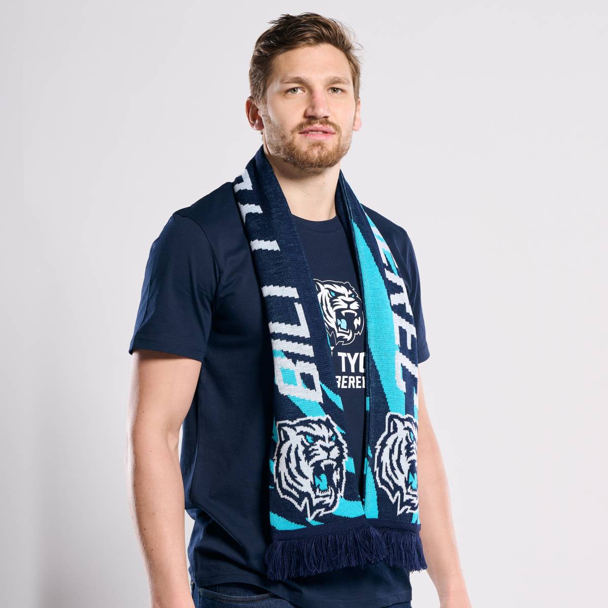 Tmavě modré unisex triko