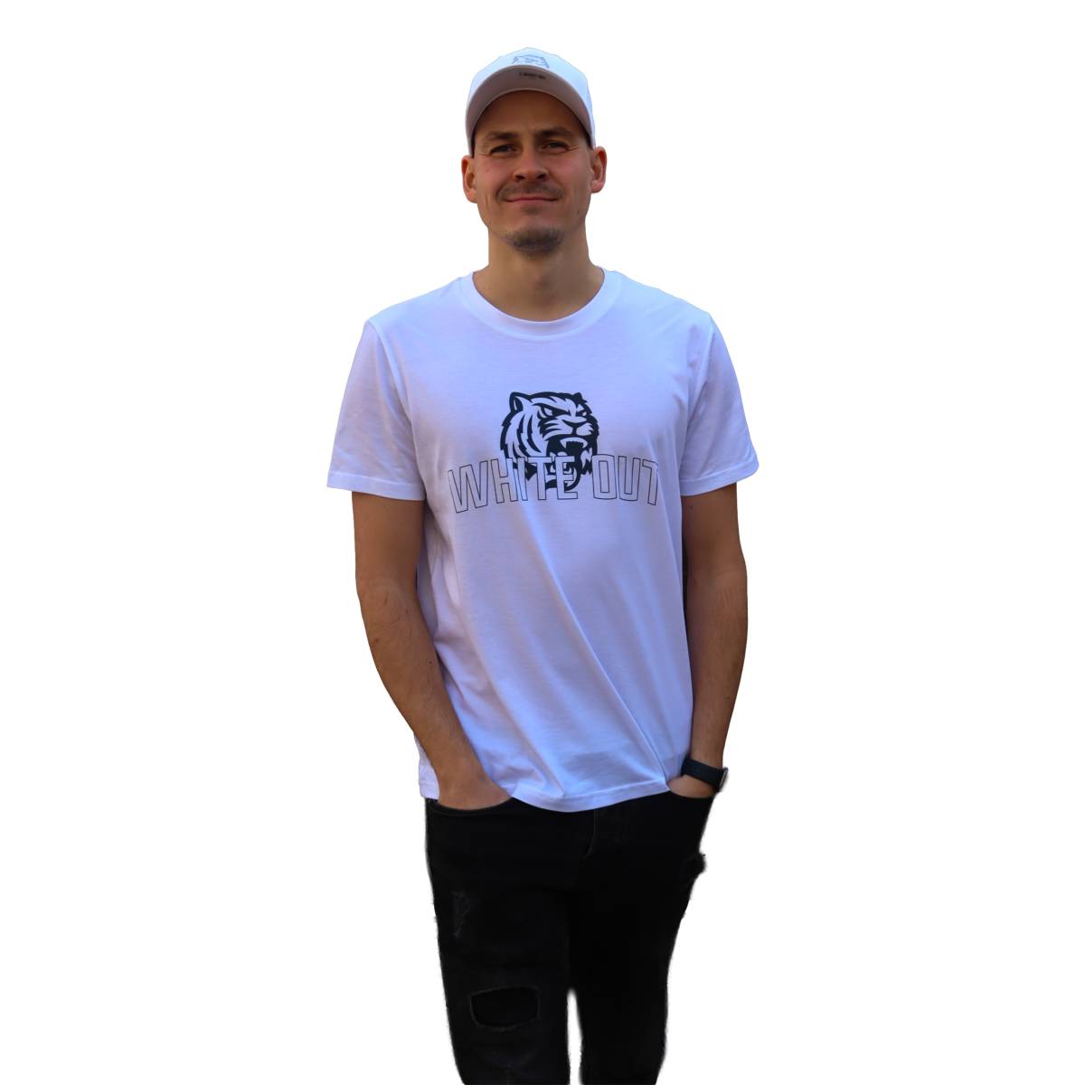 Triko bílé WHITE OUT